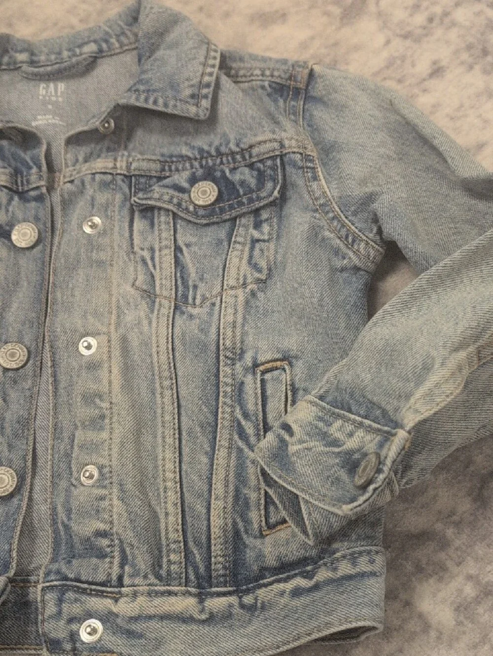 GAP Kids Light Blue Denim Trucker Jacket